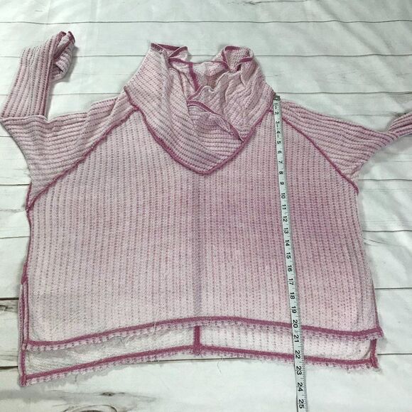 Free People Womens Pink Crop Sweater Size Small - Picture 8 of 8